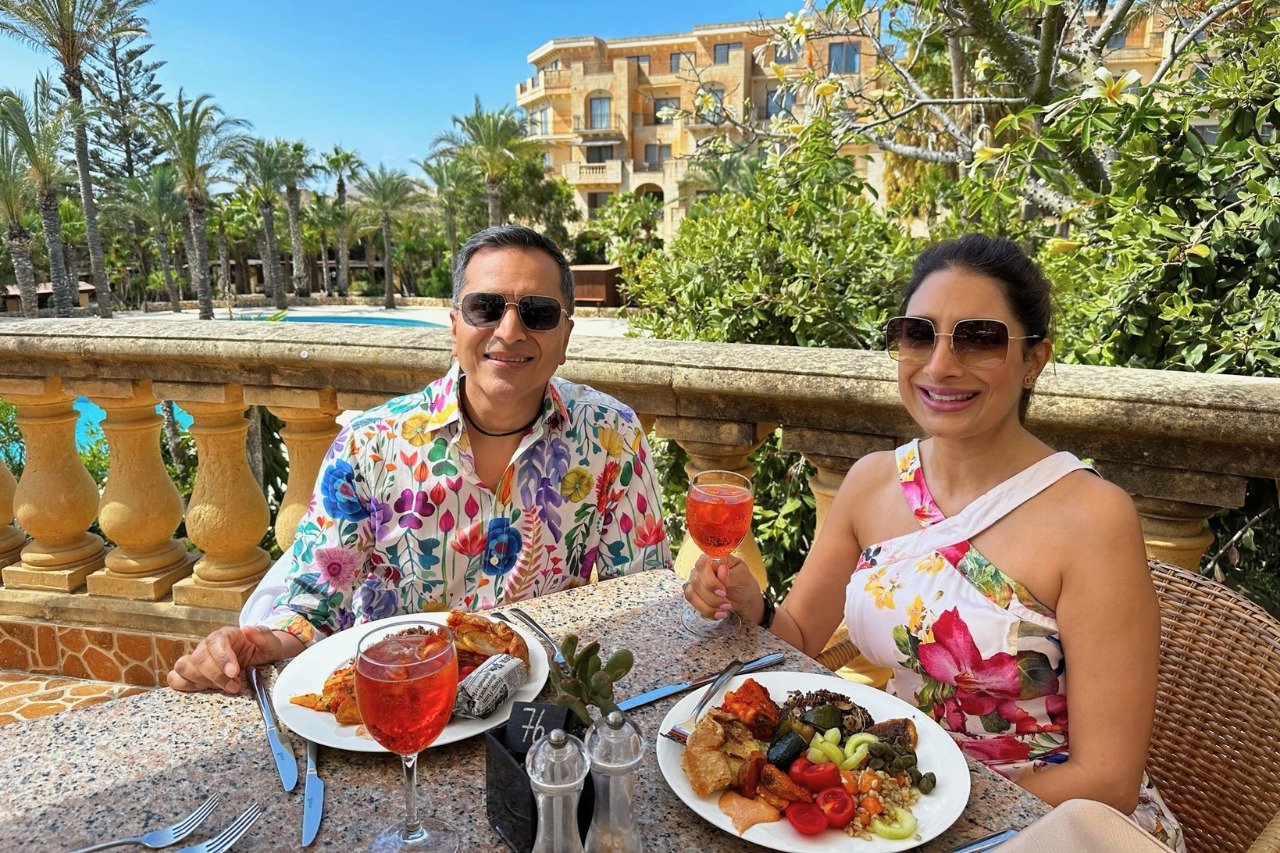 Avnish and Anita at The Big Spark