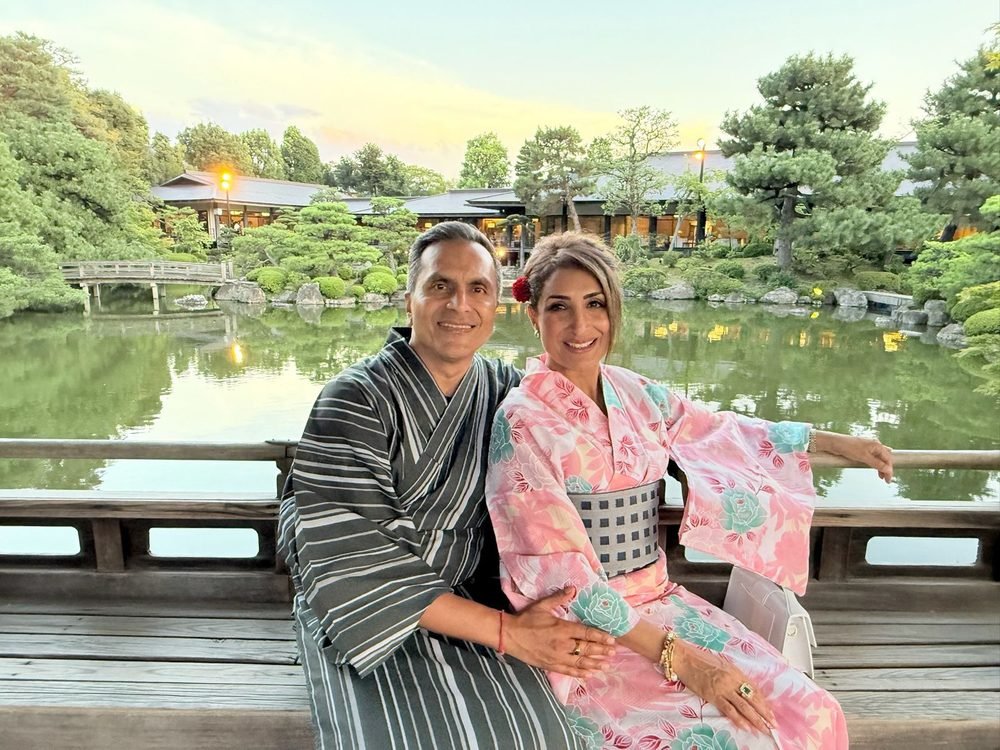 Avnish & Anita in Japan