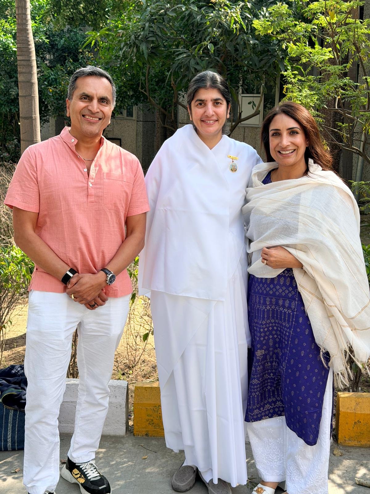 Avnish and Anita in India